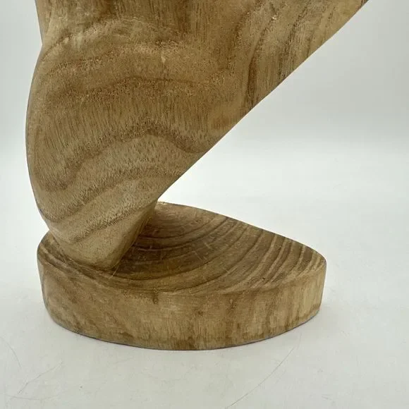 Hand Carved Wood Horse Head Statue Figure 12” Wooden Vintage - Picture 13 of 16